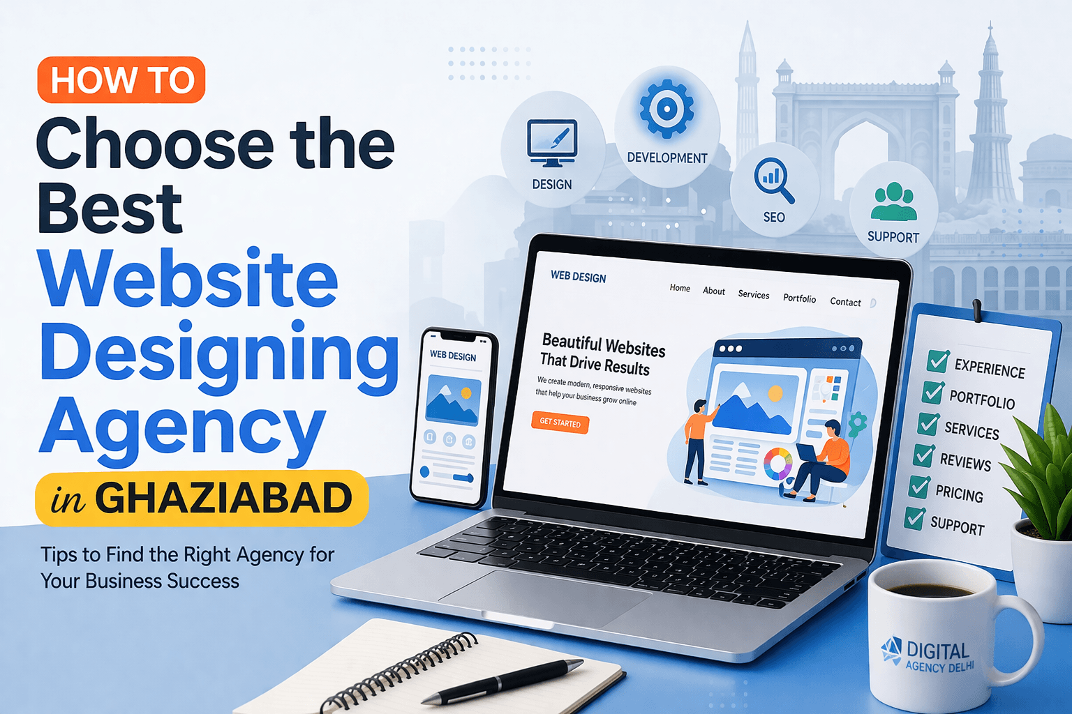 How to Choose the Best Website Designing Agency in Ghaziabad