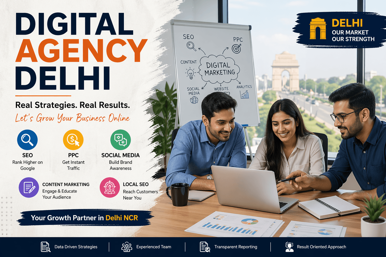 Digital Agency Delhi: How to Choose the Right Digital Marketing Agency in Delhi