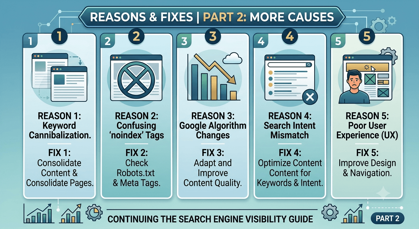 Why My Website Is Not Ranking on Google