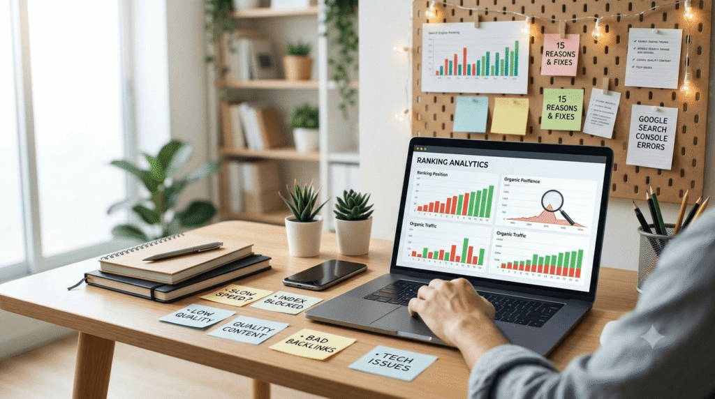 Why My Website Is Not Ranking on Google