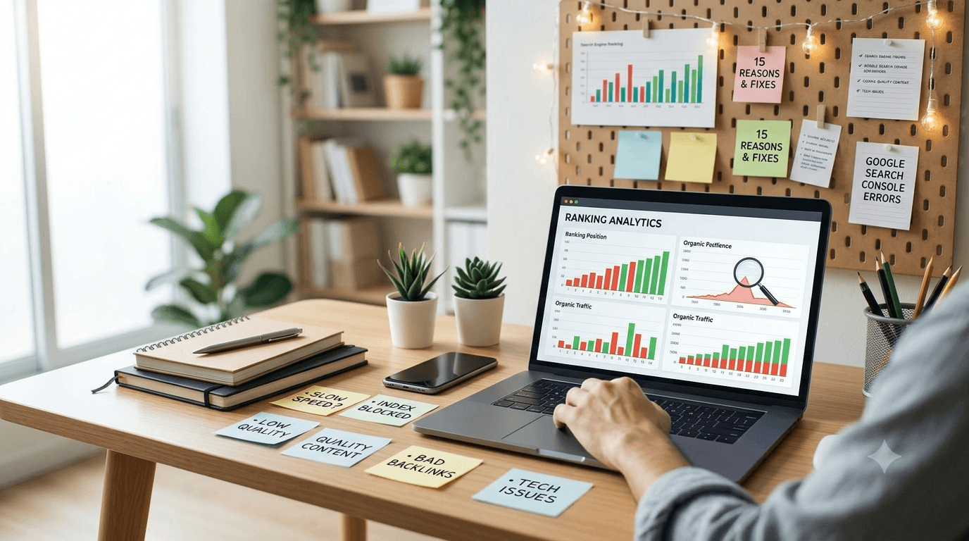 Why My Website Is Not Ranking on Google