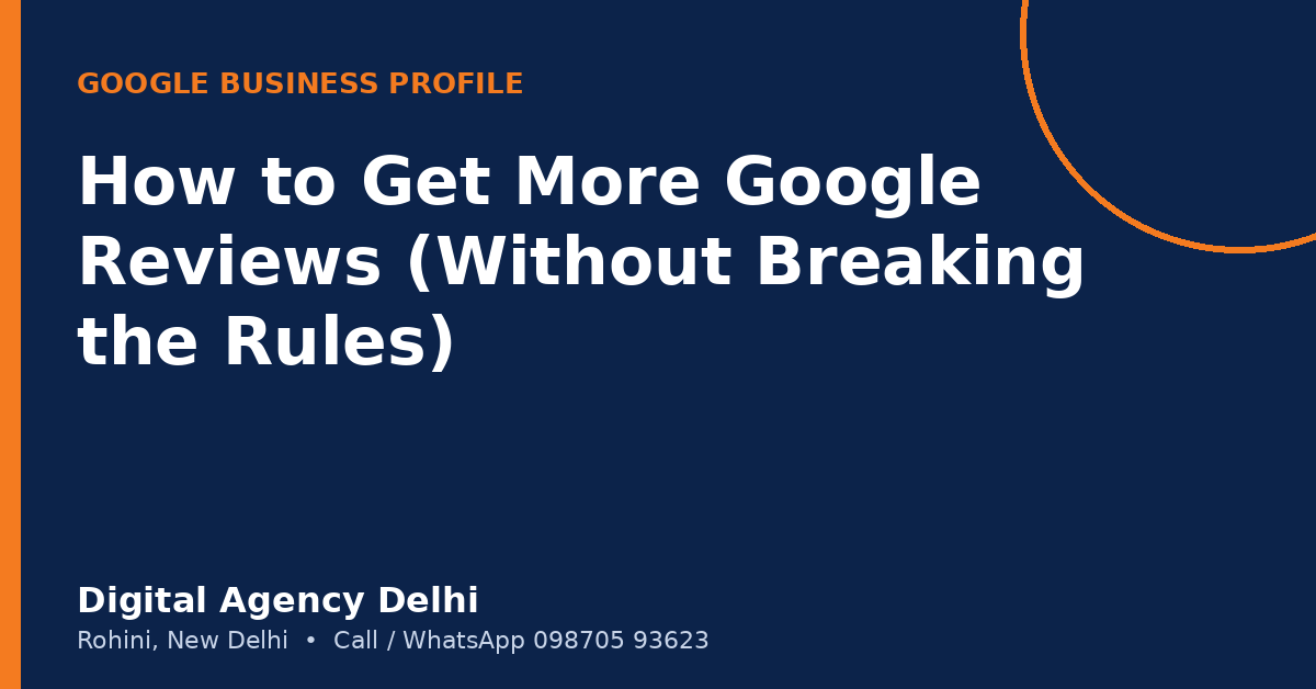How to get more Google reviews for local businesses