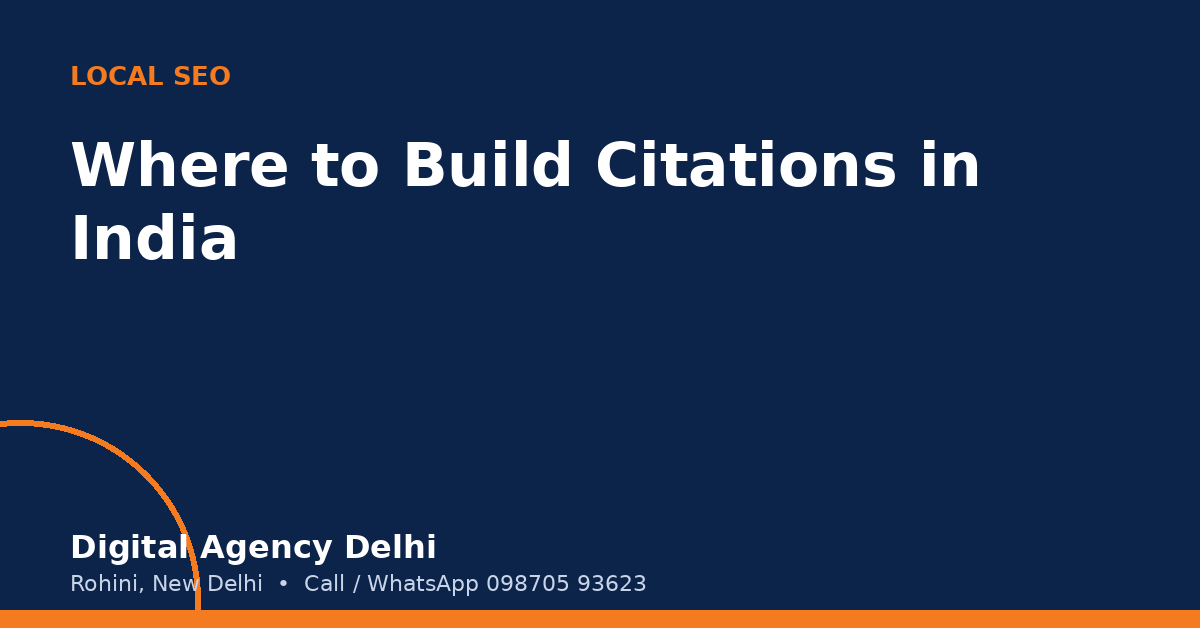 Business listing pages on Indian directories with matching name, address and phone