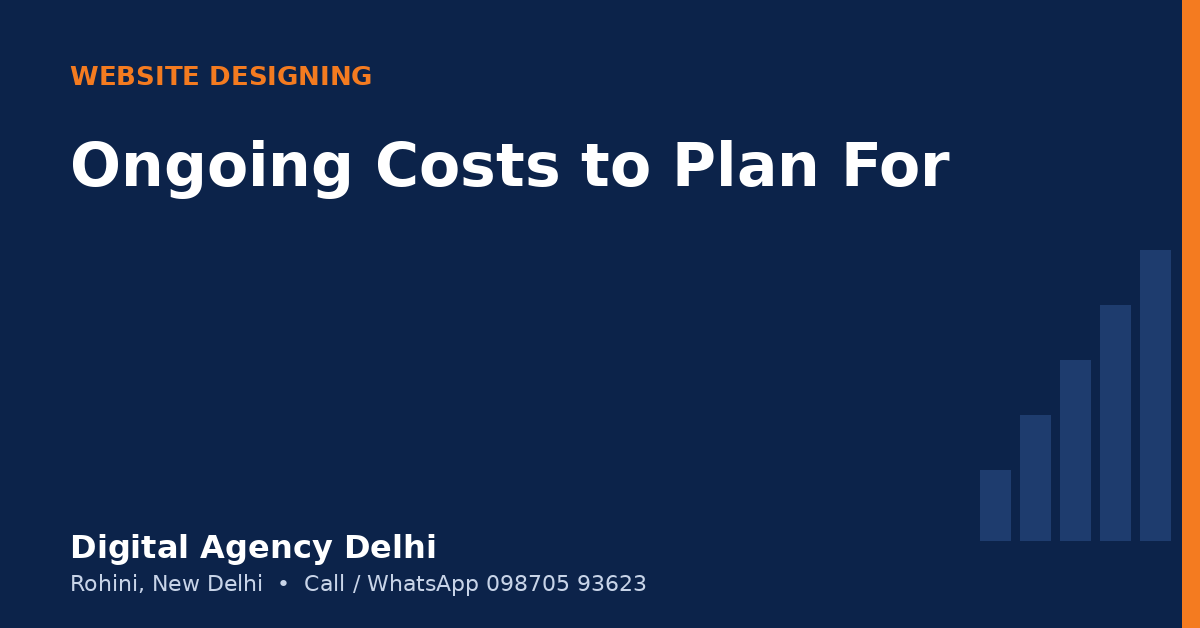 Hidden yearly costs of running a business website